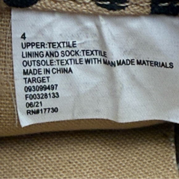 Sold! Cat & Jack Girls Leopard Print Slip-On Sneakers Size 4 🐆✨ - Picture 11 of 11